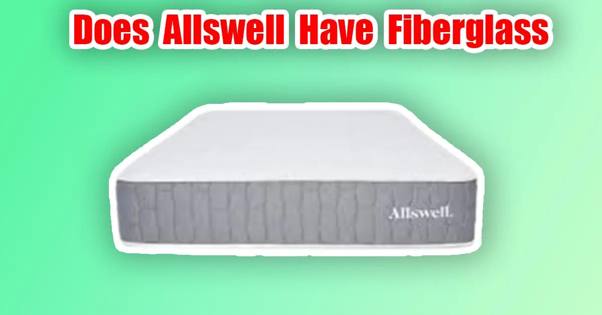 Does Allswell Have Fiberglass