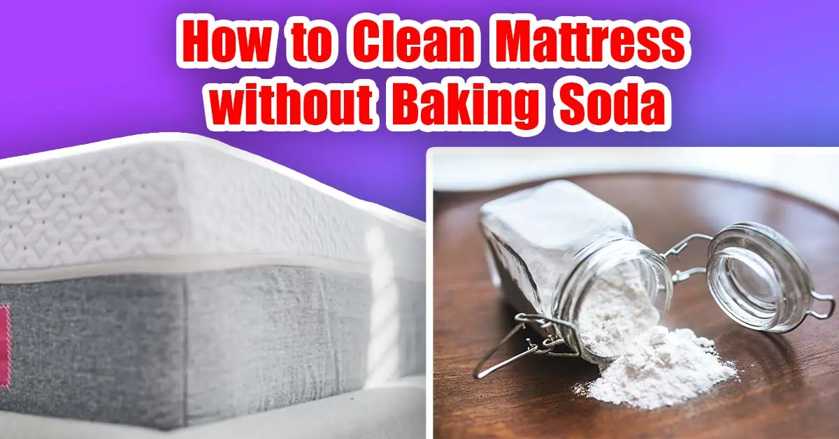 How to clean a mattress without baking soda