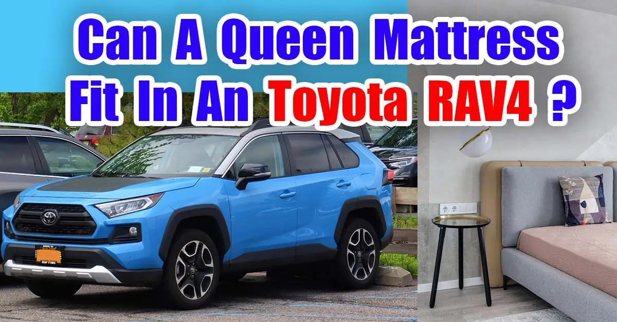 can you fit a mattress in a rav4