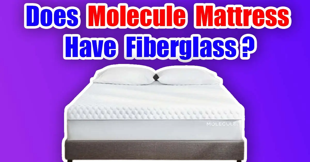 Does Molecule Mattress Have Fiberglass