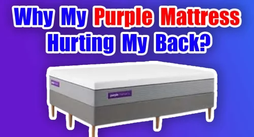 Purple Mattress Hurting My Back